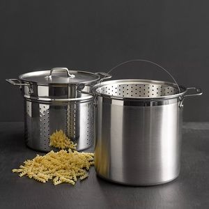 AllClad Stainless Steel 12qt Stock Pot